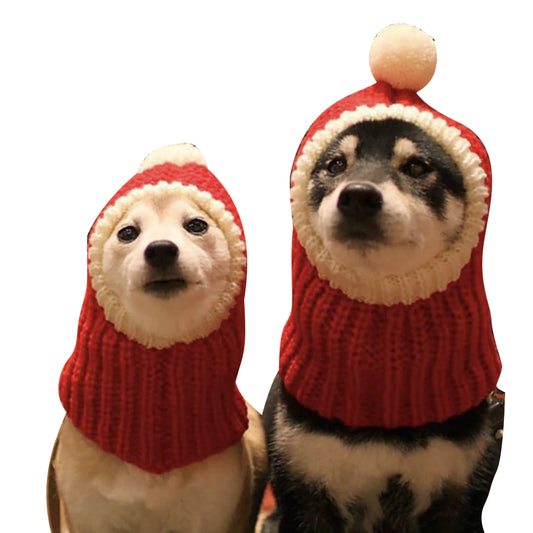 Knitted Pet Hat Warm Comfortable Lovely Dog Hats for Pets Cats Winter Warm Knitting Dog Cap Dog Beanie for Puppies Kittens